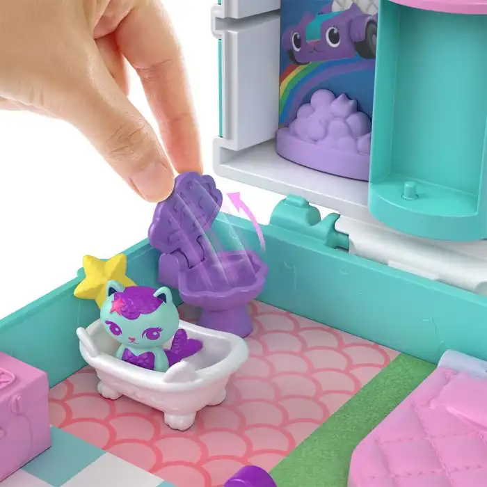 JFV02 Polly Pocket Gabbys Dollhouse Mini Oyun Seti