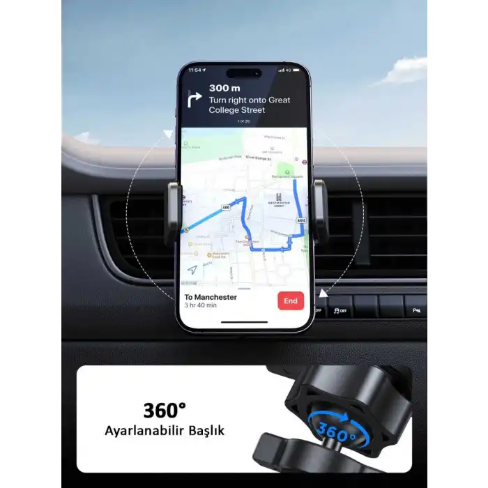 JR-ZS377 CAR PHONE MOUNT (AIR VENT)