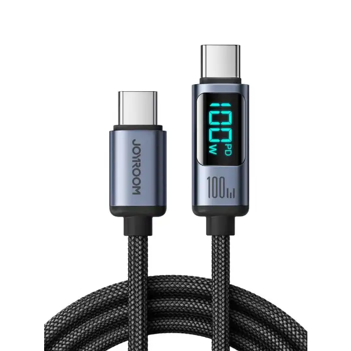 S-CC100A16 100W TYPE C-TYPE C 1.2M-BLACK