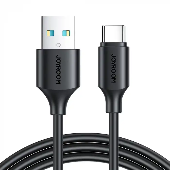 S-UC027A9 3A USB A-TYPE C 2M-BLACK