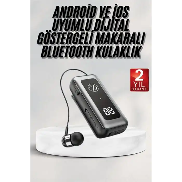 Kablolu Kulak İçi 5.2 Makaralı Titreşimli Bluetooth Kulaklık