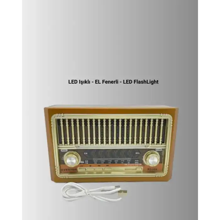 Kablosuz Bluetooth Hoparlör Ve Fm Radyo