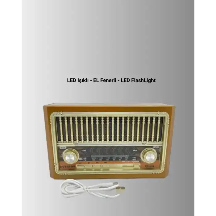 Kablosuz Bluetooth Hoparlör ve FM Radyo