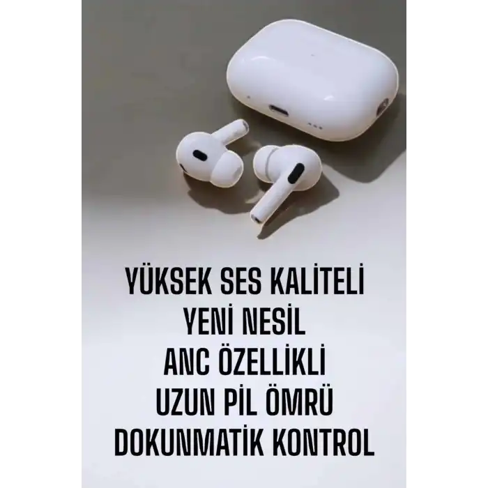 Kablosuz Bluetooth Kulaklık Gürültü Önleme, Su Geçirmez, Mikrofonlu