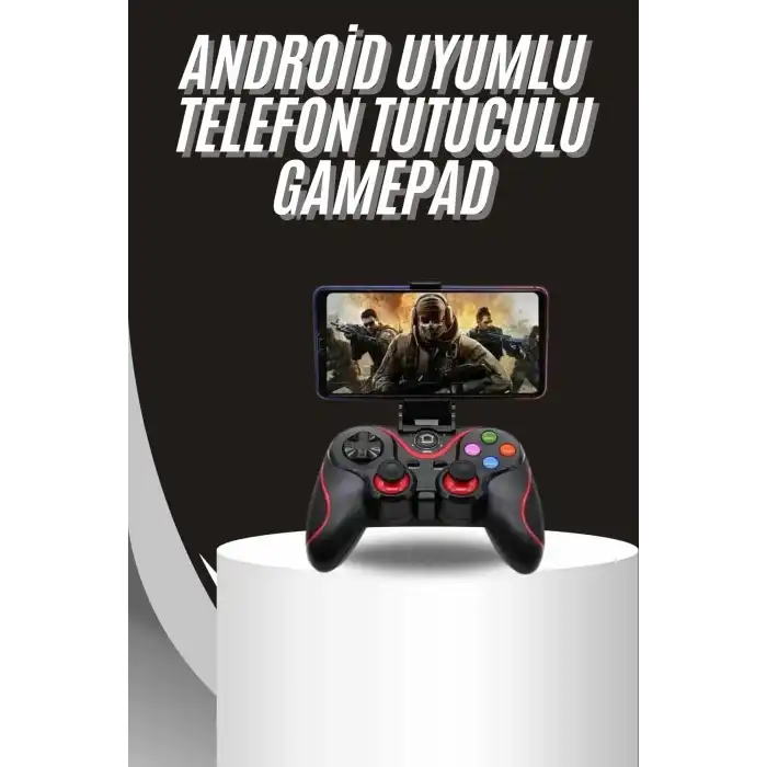 Kablosuz Oyun Kolu Bluetooth Joystick Gamepad Android Uyumlu