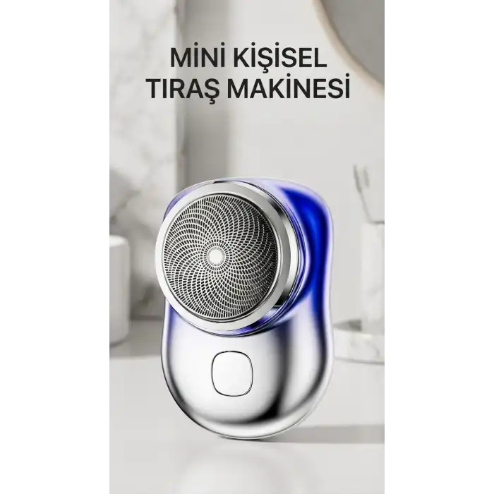 Kablosuz Şarjlı Traş Makinesi - Hassas Cilt Dostu Erkek Bakımı