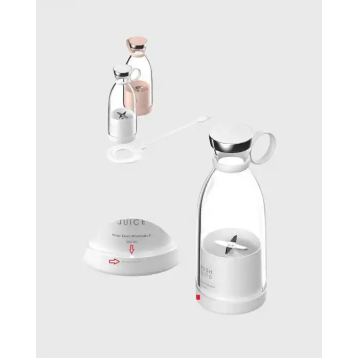 Kablosuz Taşınabilir Mini Blender – USB Şarjlı, 1200mAh