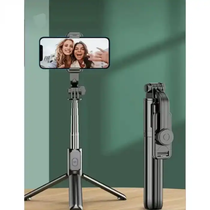 Kablosuz Uzaktan Kumandalı Tripod Selfie Çubuğu