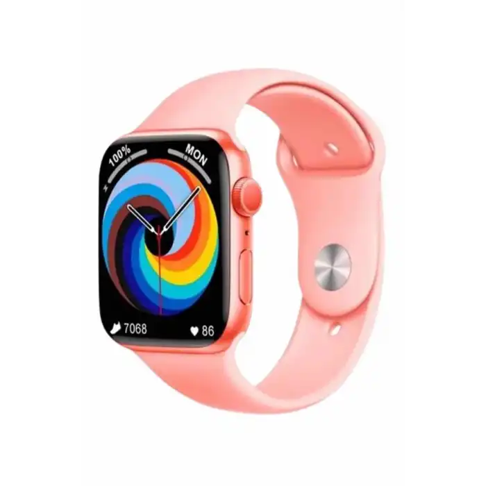 Kadınlara Özel Yeni Nesil Pembe Amoled Ekran Ultra Akıllı Saat 49MM