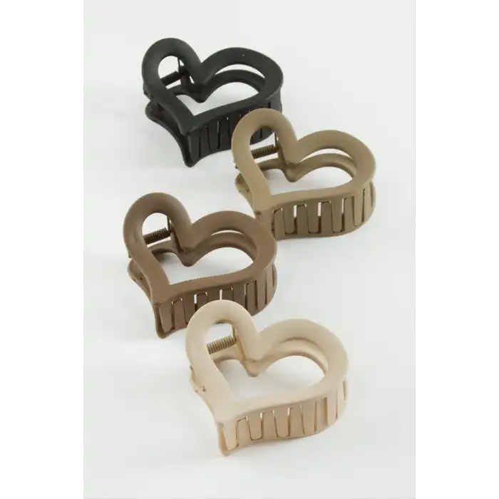 Kalp Renkli Mandal Toka 7 cm