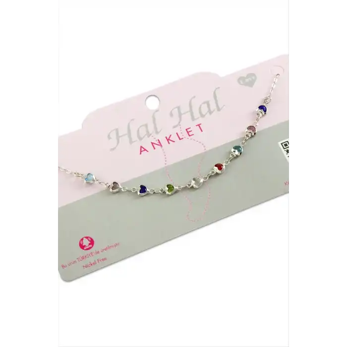 Kalp Taşlı Halhal