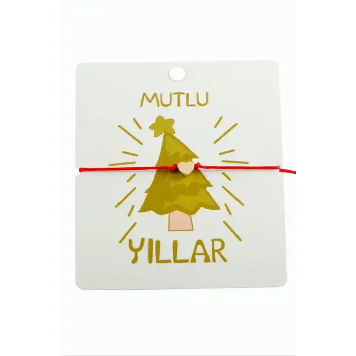 Kalp Yılbaşı Bilekliği