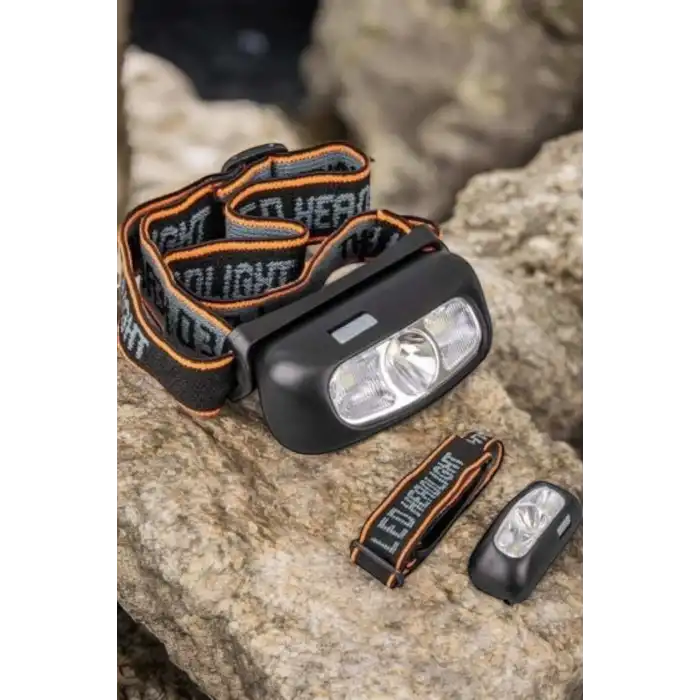Kamp Lambası Led Işık Kafa Lambası Balıkçı Lambası Ayarlanabilir