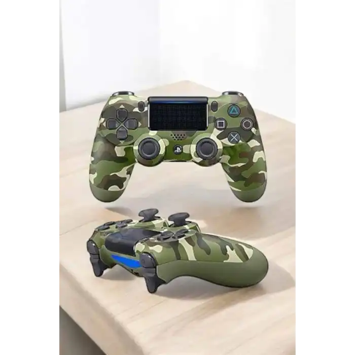 Kamuflaj Desenli Joystick PS4 Oyun Kolu