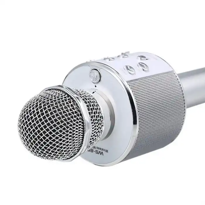 Karaoke Kablosuz Mikrofon  - ARS-WS858 - 1  Adet Stokta Olan Gönderilir