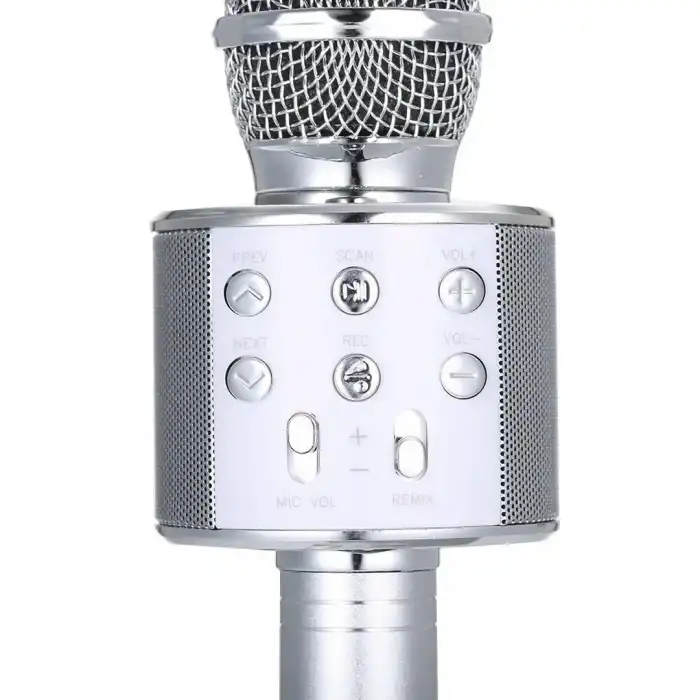 Karaoke Kablosuz Mikrofon  - ARS-WS858 - 1  Adet Stokta Olan Gönderilir