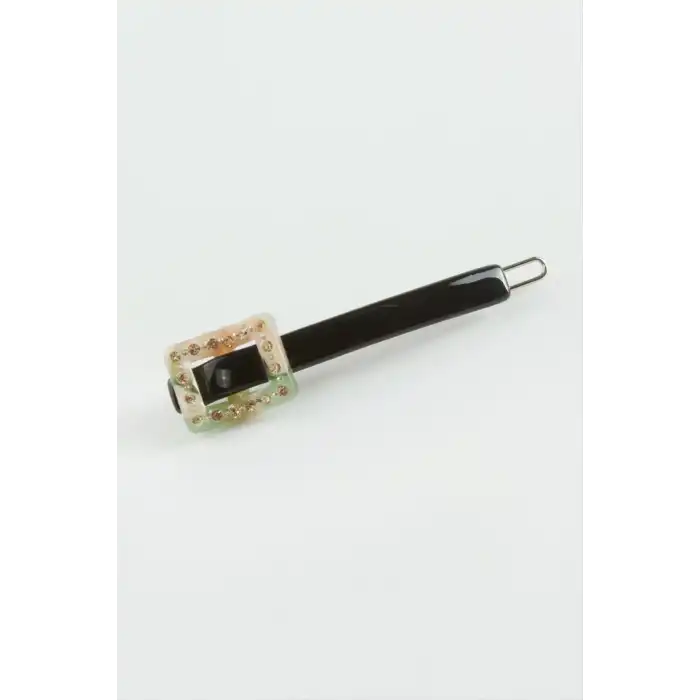 Kare Taşlı Pens Toka