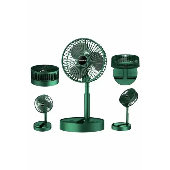 Katlanabilir Usb Şarjlı Masaüstü Soğutucu Mini Fan Telefon Tutucu