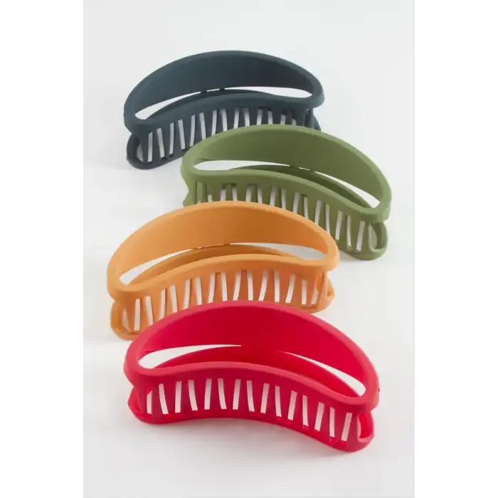 Kayık Renkli Mandal Toka 12 cm