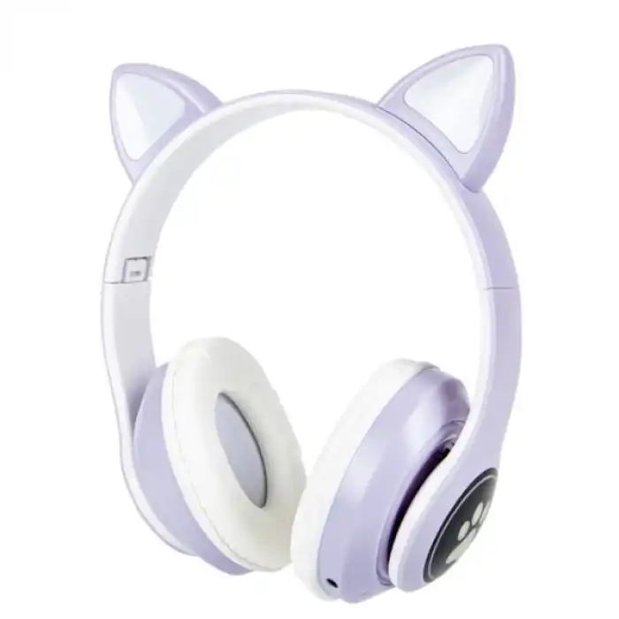 Kedi Figürlü Bluetooth Kulaklık