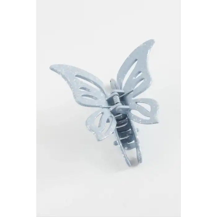 Kelebek Renkli Mandal Toka 8 cm