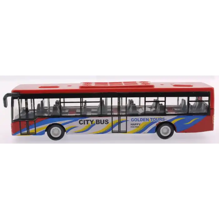 Kırmızı Metal Otobüs 632-27