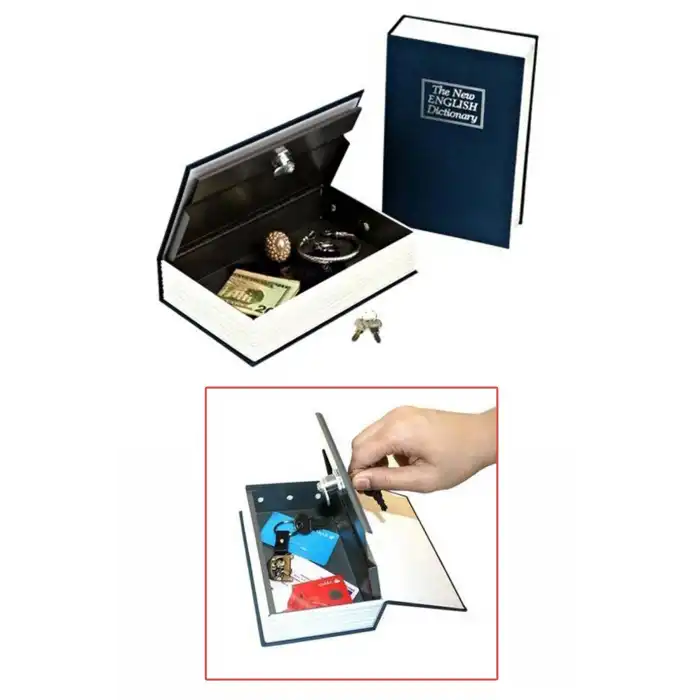 Kitap Görünümlü Gizli Kasa Bx40
