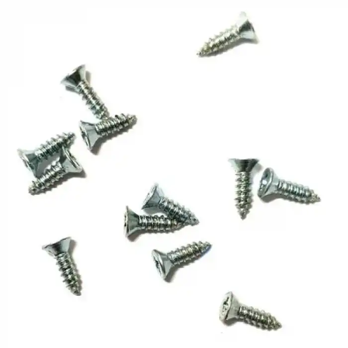 Eco Lounge Klips, Menteşe, Ayak, Ağaç, Sunta Vidası 2,2x7,5mm - Nikel 100 Adet
