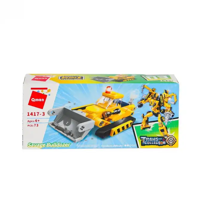 KP-1417 Keeppley İnşaat Blok Seti -Vagon life