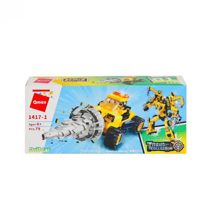 KP-1417 Keeppley İnşaat Blok Seti -Vagon life