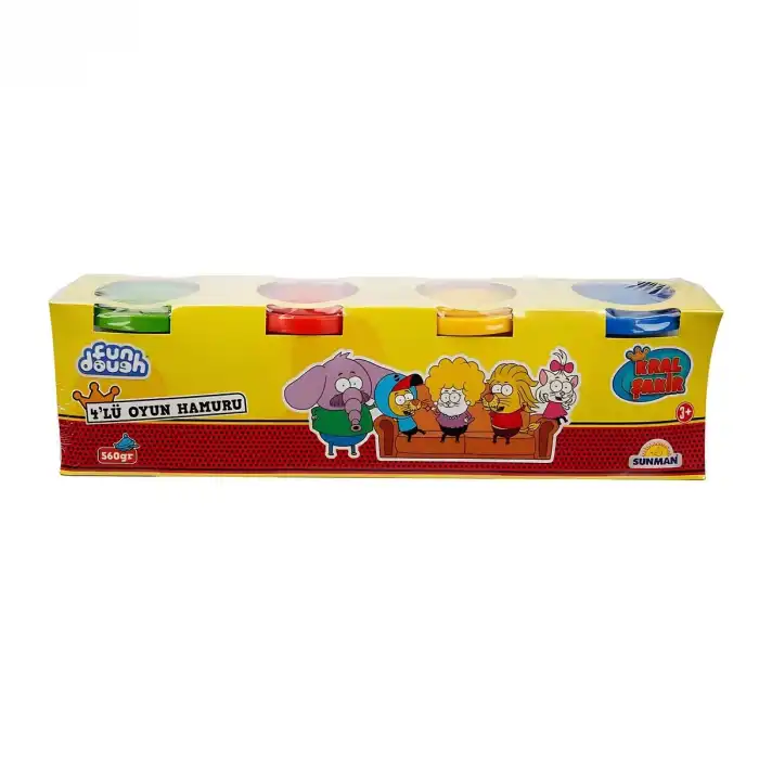 Kral Şakir 4lü Oyun Hamuru 560 gr