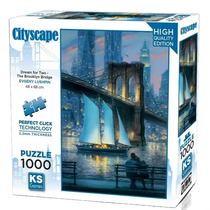 KS Games Dream For Two Puzzle 1000 Parça 20754