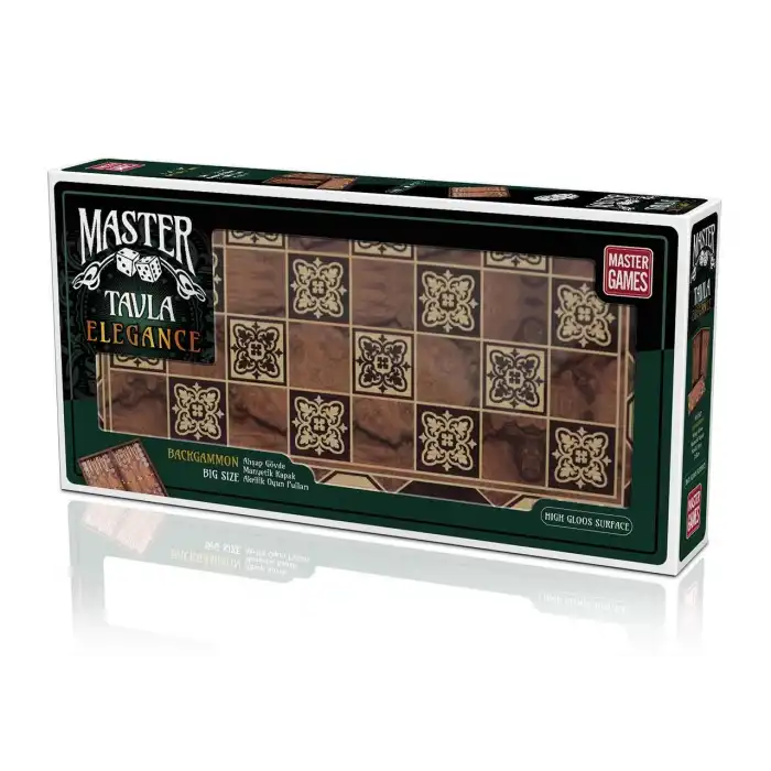 KS Games Master Elegance Tavla Elegance Motif