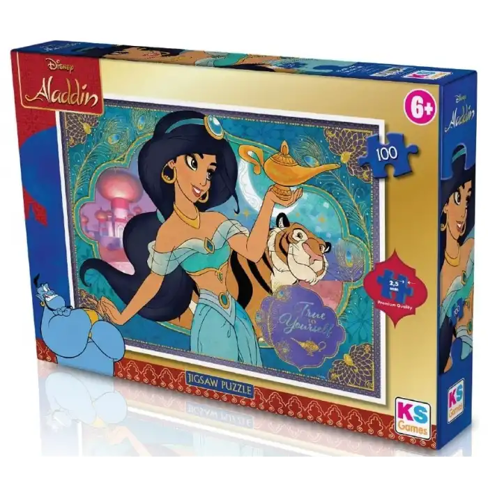 KS Puzzle 100 Parça Aladdin