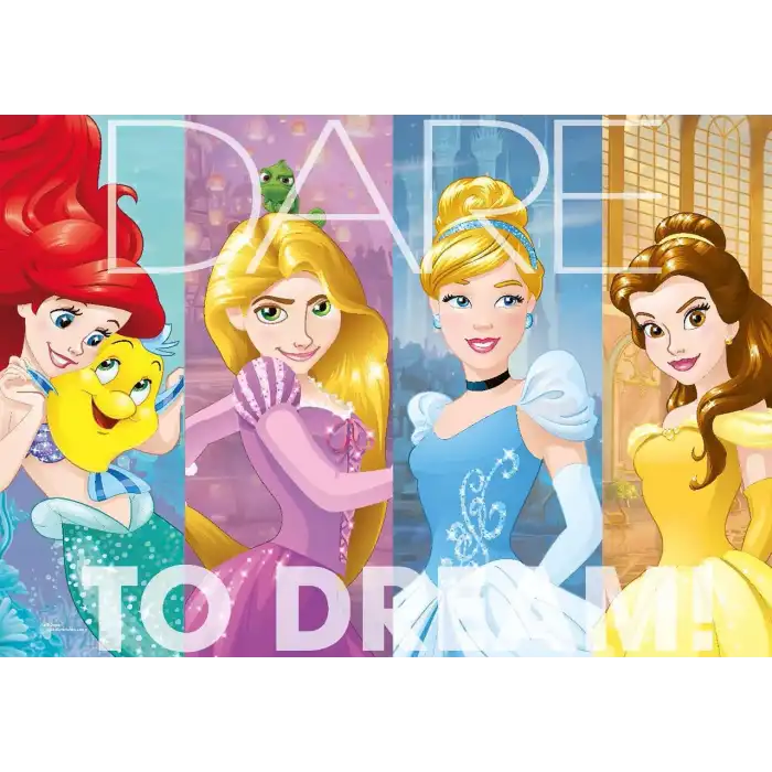 KS Puzzle 100 Parça Disney Prensesler