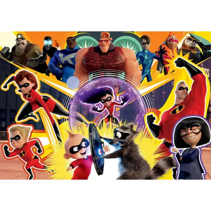 KS Puzzle 200 Parça Incredibles