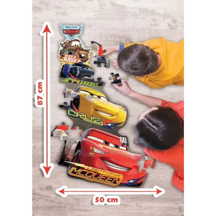 KS Puzzle 52 Parça Cars XL  Çerçevesiz