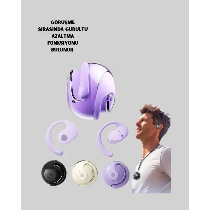 Kulak Arkası  Bluetooth Kulaklık, Gürültü Azaltma