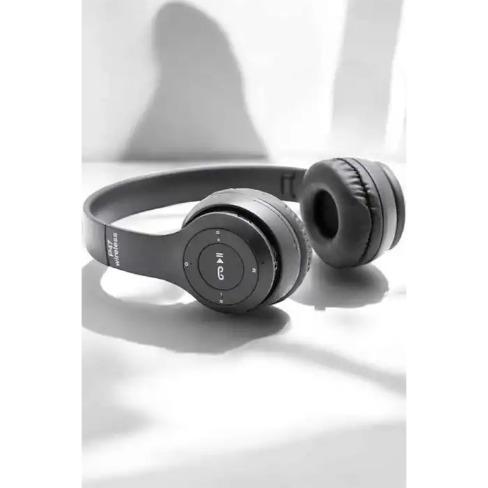 Kulak Üstü TF Kart ve AUX Destekli Ergonomik Bluetooth Kulaklık