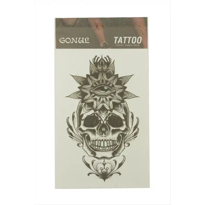 Kuru Kafa Tattoo Dövme Sticker