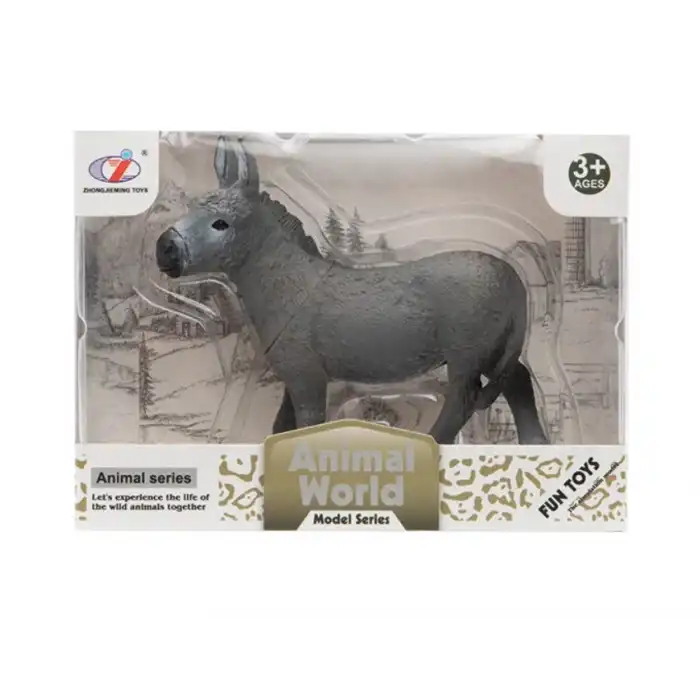 Kutulu Model Figür Hayvan Eşek