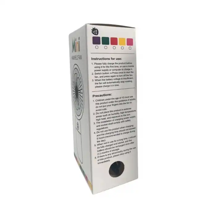 Kutulu Pilli Mini Fan FC-039