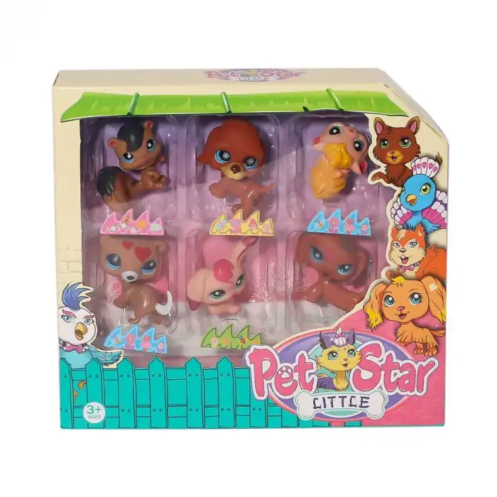 KZL-3046A2 Pet Star 6lı Miniş Seti