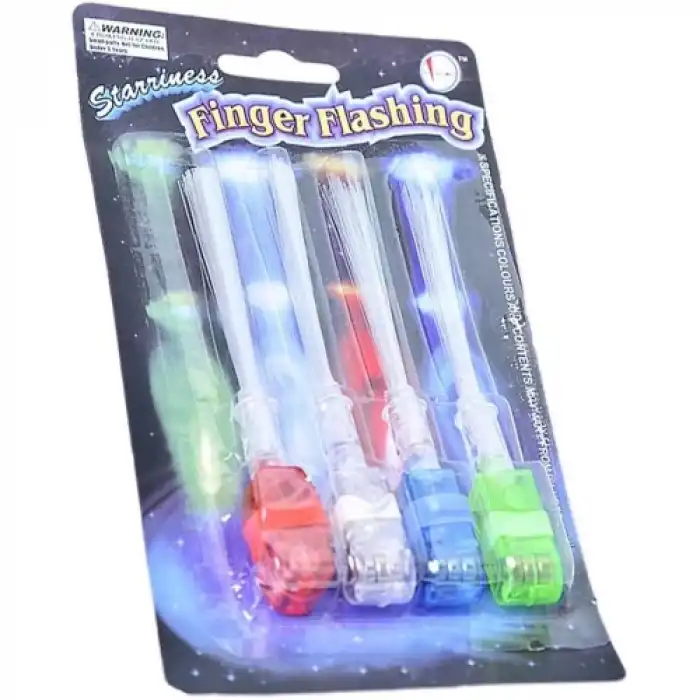 4lü LED Işıklı Renkli Püskül