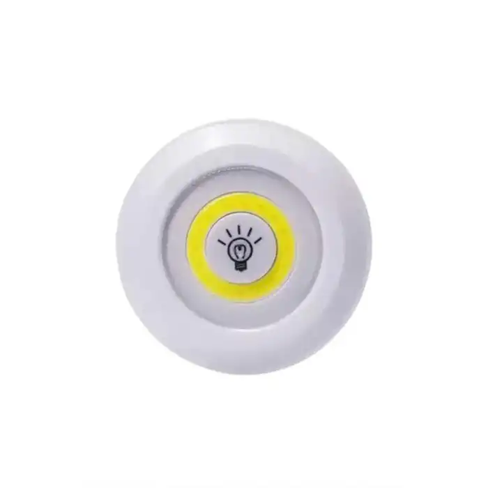 Led Lamba 3lü Uzaktan Kumandalı Yapışkanlı