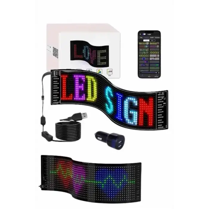 Led Panel  Led Uzaktan Kumandalı Telefon Kontrollü LED Ekran