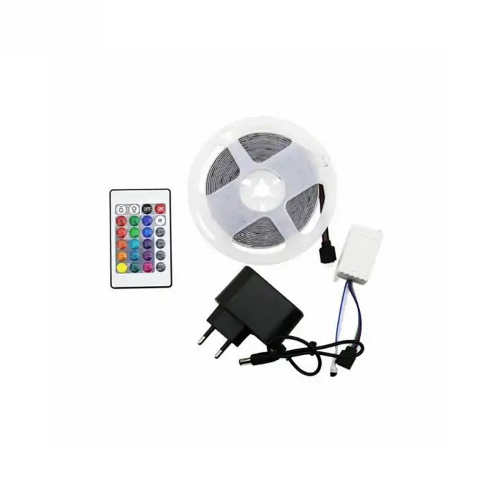 Led Rgb Kumandalı Şerit Led 5mt Bx40