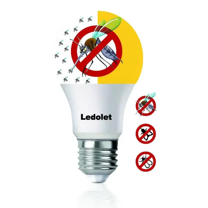 9W SİVRİSİNEK KOVAR E27 LED AMPUL