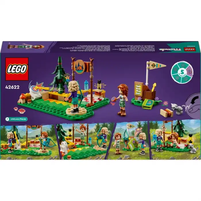 LEGO Friends Macera Kampı Okçuluk Alanı Oyuncağı 42622