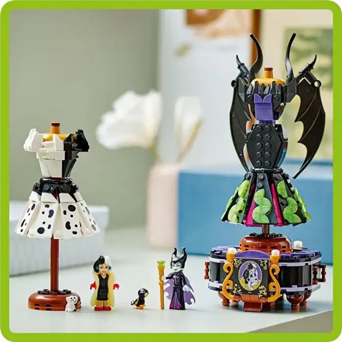 LEGO Malefizin ve Cruella De Vilin Elbiseleri